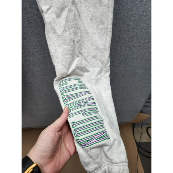 Champion Reverse Weave Joggers Medium Gray Hit on Leg - Picture 2 of 4